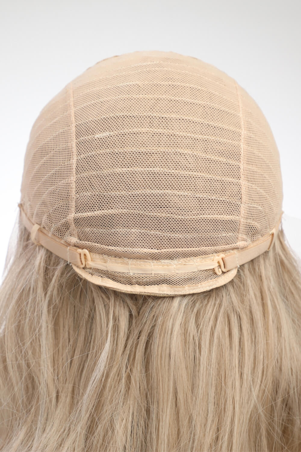 13*2" Lace Front Wigs Synthetic Long Wave 25" 150% Density Blond adjustable cap