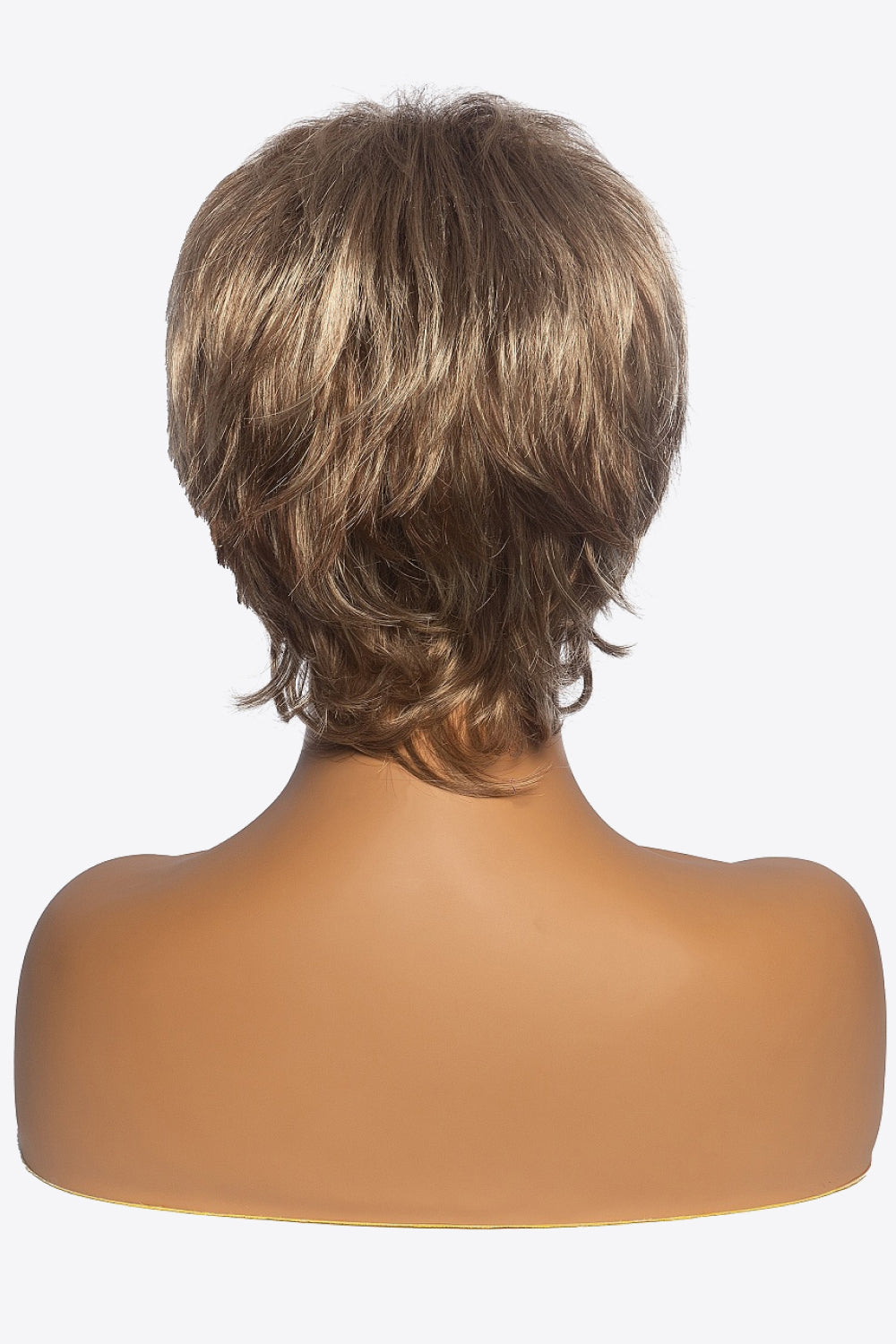 Synthetic Short Layered Wigs in Blonde 3'' back view