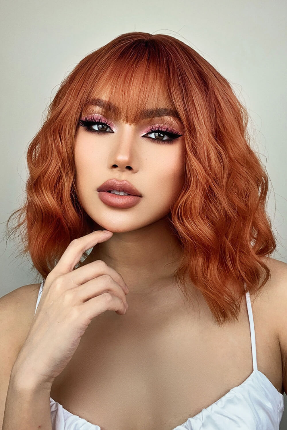 Bobo Wave Synthetic Wigs 12'' Ochre